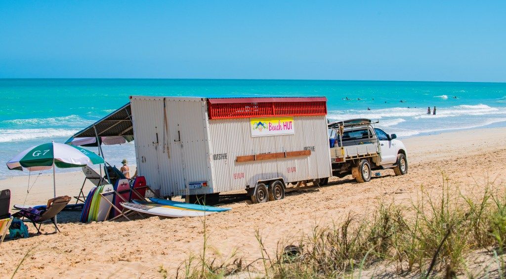 The Beach Hut on Cable Beach in Broome.