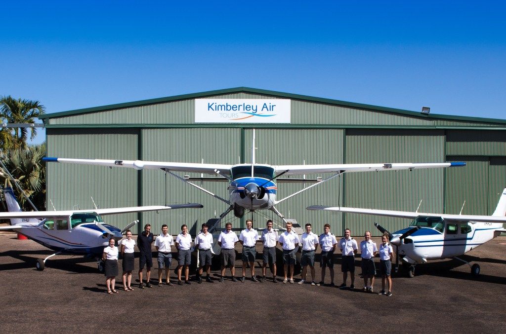2019 Kimberley Air Tours Team ~ Image courtesy of Kimberley Air Tours