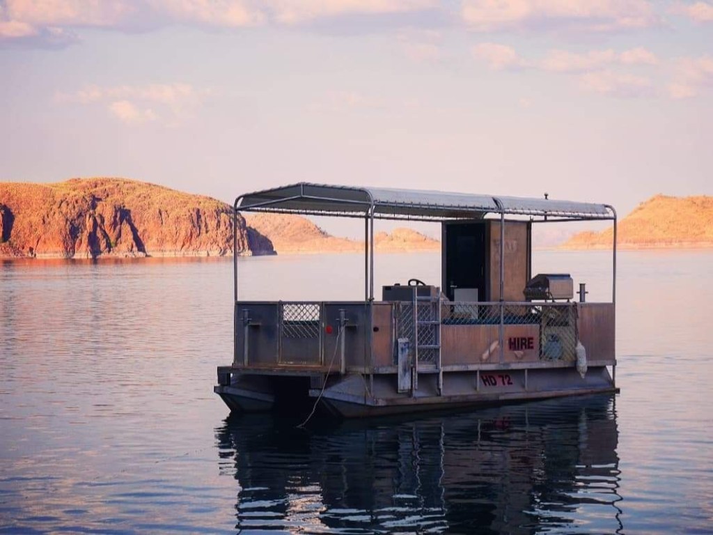 Lucas-Baikrich-BBQ-Pontoon-Hire-Lake-Argyle-Cruises-3 Image supplied by Lake Argyle Cruises
